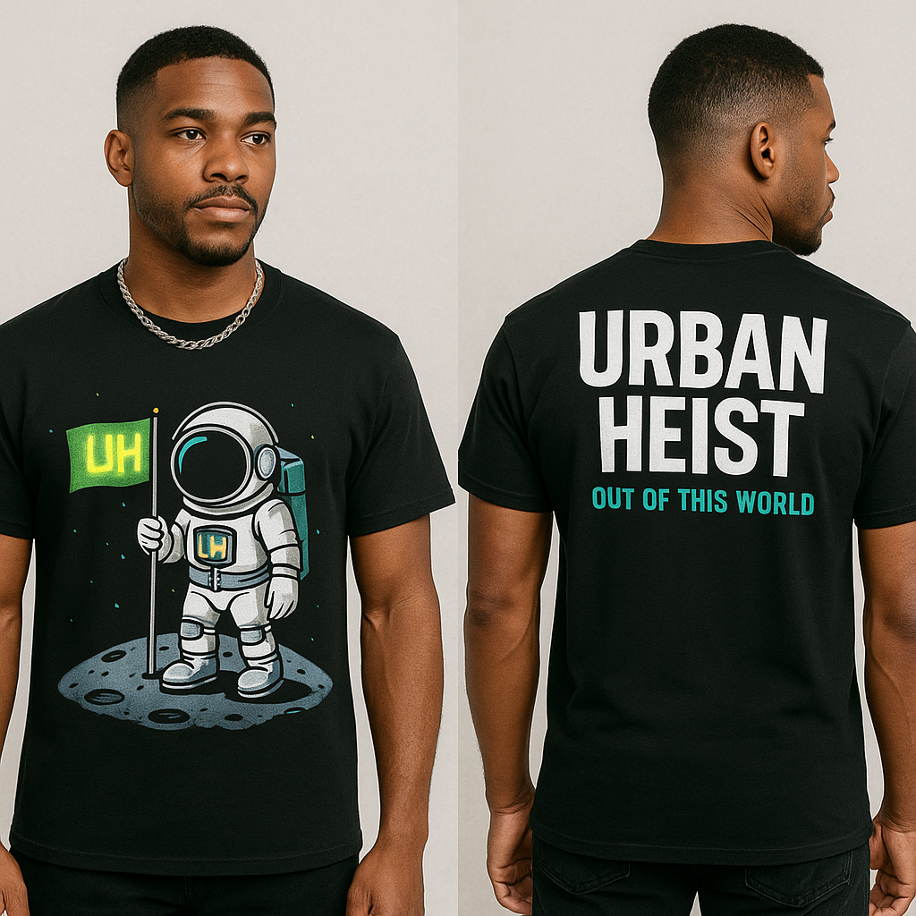 Urban Heist - Astronaut Tee ( Out Of This World )