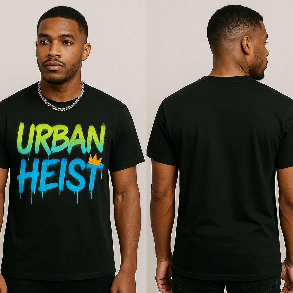 Urban Heist - Electric Green Tee